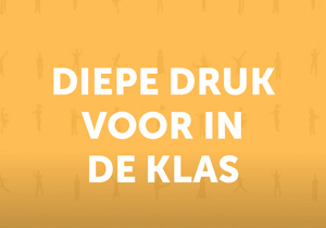 Diepe druk voor in de klas