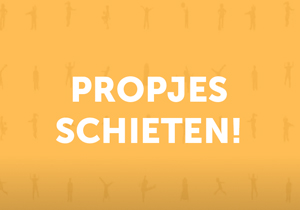 propjes schieten